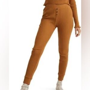 Madewell Ribbed Knit Slim Pajama Pants